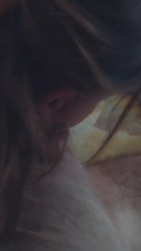 New MILF Licks a Big Dick and Blowjob It in Her Pussy in the Bedroom