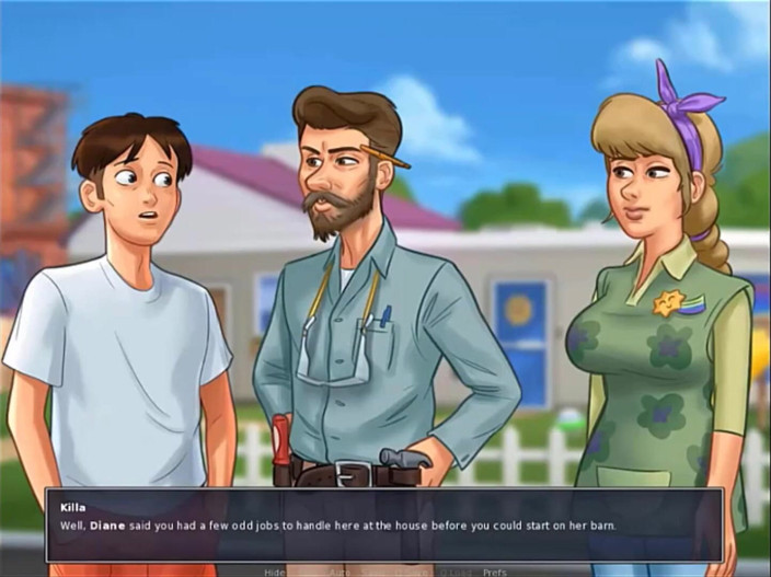 Cartoon Play: Summertime saga part 45