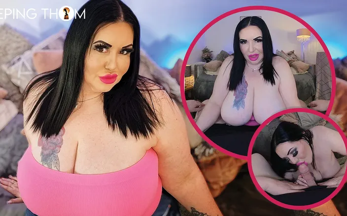 PeepingThom: BBW Neighbour Interrupts Study Time - Mia MILF