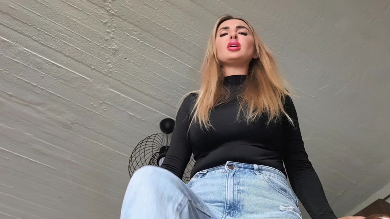 Goddess Lena: Nylon Loser