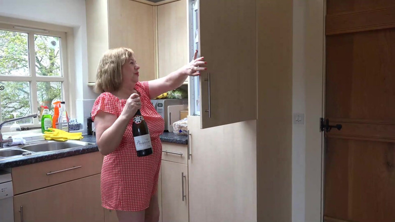Dirty Doctors Clips - Mature British Lesbians: Fun with Lily May in the kitchen