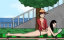 LoveSkySan69: Jeden kus chtíče - jednodílný sex - část 2 Nico Robin get hers zadek,...