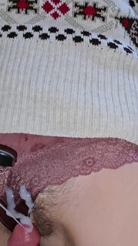 Don't Cum Inside Me Please, Your Stepfather Will Know! Stepmom Agreed to Rub Her Wet Cunt