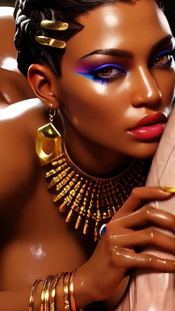 Beautiful Ebony Babes with Bwc - Interracial Fantasy Edit (ai Generated)