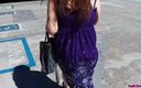 SexySir Productions: Purple Sun Dress Anal Tease