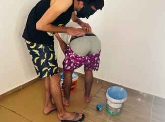 Arab gay sex: O engenheiro contrata trabalhadores árabes da construção civil em sexo