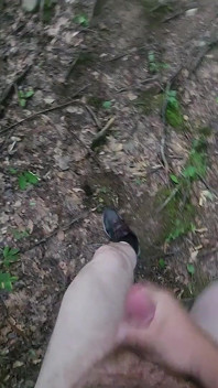 Jerk off in the Park