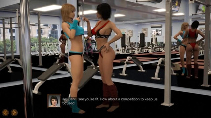 Dirty GamesXxX: Lyckligt äktenskap: Tre stygga slampor i ett gym avsnitt.16