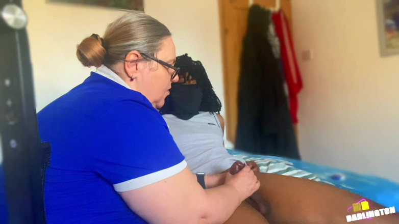 Daddykane: Best Grandma BBC Edging Oily Massage for Cum Dripping Huge...