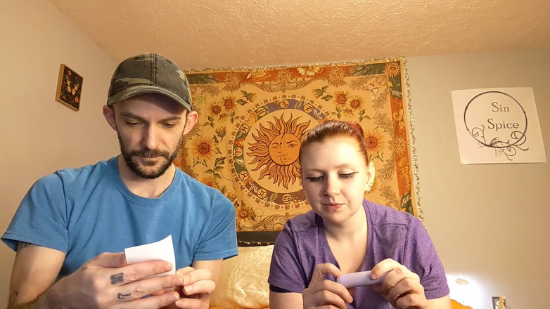 Sin Spice by Sophia Sinclair and Jasper Spice: Xiueton mini jari wand membuka peti dan melancap