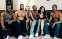The Mandingo Club: Cheating Asian and Blonde Hotwives Creampied BBC Gangbang