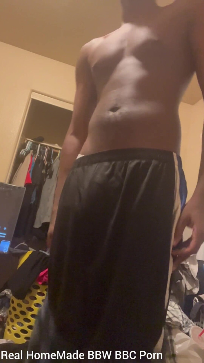 Big Black Cocks Cumming: Striptease Bouncing Swinging My BBC