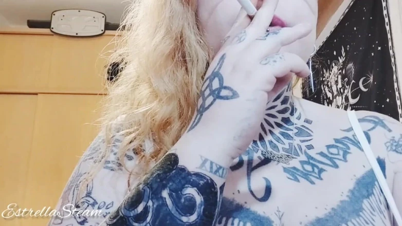 Estrella Steam: Smoking Fetish Girl