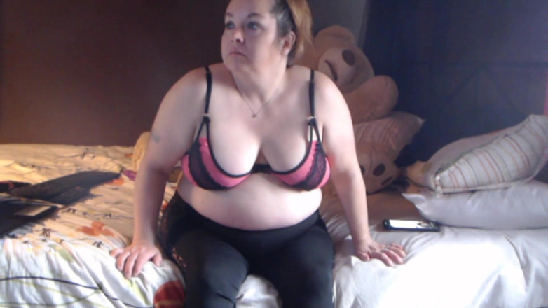 SexyNEBBW: Sexy bbw živě velký zadek na kameru