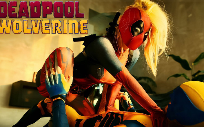 MollyRedWolf: Deadpool vs. Wolverine. Perkelahian Seksi Gila - Serigala Merah