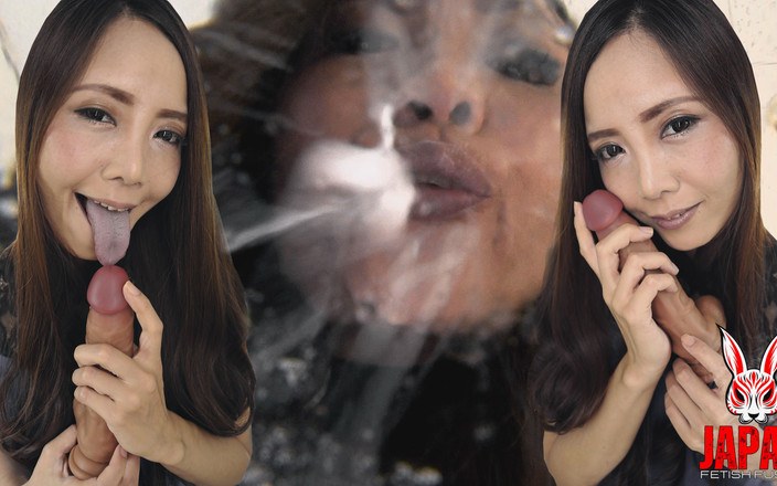 Japan Fetish Fusion: 出て行け、観光客。これは唾液中毒者専用です。天野小雪が濃厚で酸っぱい汚物を吐き出し、それがまとわりつき、臭いと滴り落ちる