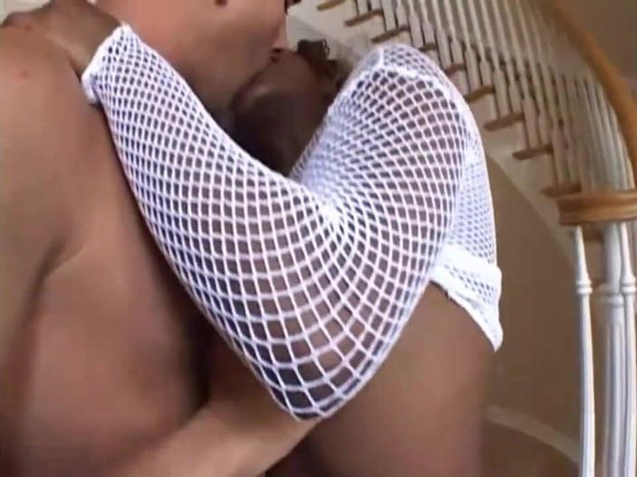 Anal Invasion: A big hard white cock for the ass of an...