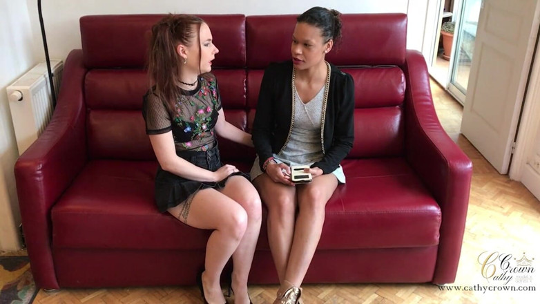 Cathy Crown Production: Lesbian Session with a Mixed-race Woman