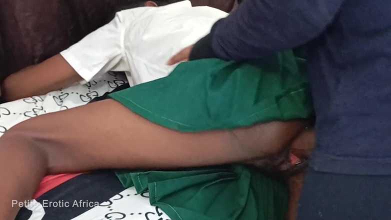 Petite Erotic Africa: Sweet Ebony Teen Taking Huge Dick Out of Passion