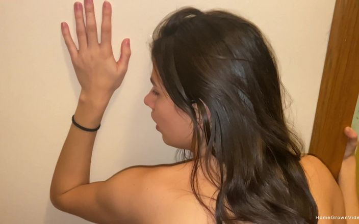 Homegrown Video: Sofia gets a late night banging in bed