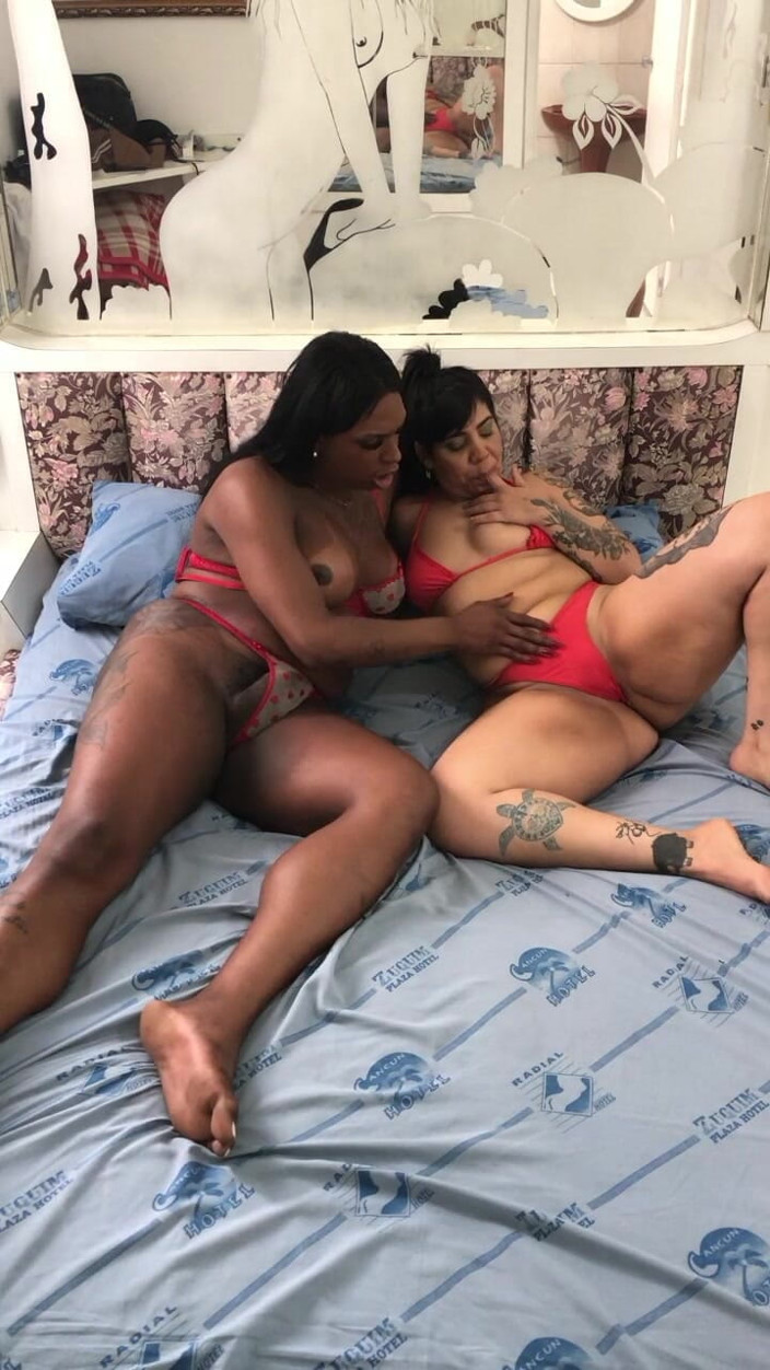 Beacorrea studio: Trans with a Giant Dick Fucks the Married Woman's Pussy...