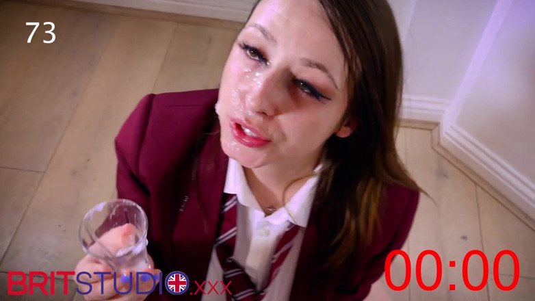Brit Studio: Ultimate Cumshot Compilation - Over 90 Cumshots on British Teens