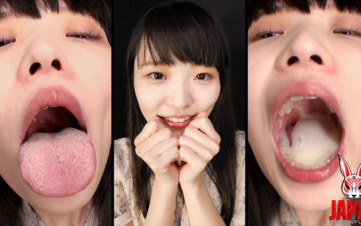 Japan Fetish Fusion: Сухий рот і язик Сойо Хігашіяма в екстремальному крупний план
