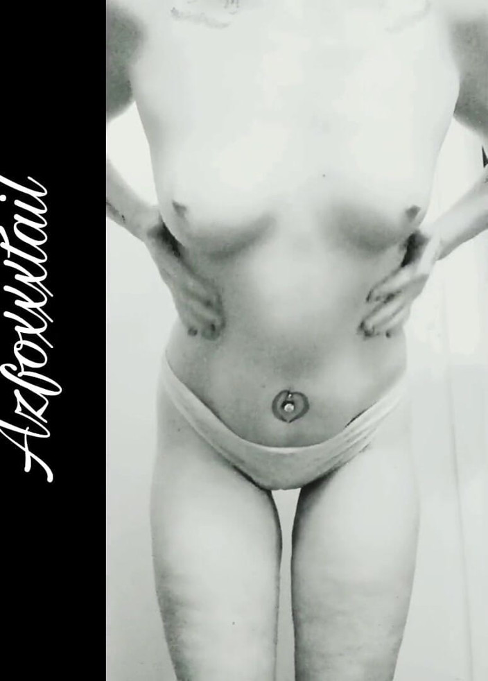 AzFoxxxTailPhelicia: Strip 7 - White