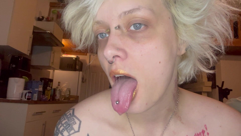Glitterqueen1999: 입 페티쉬 립스틱 페티쉬 아니 메이크업 고스 소녀