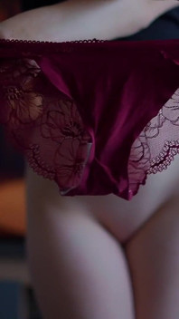 Standing Pee in Panties
