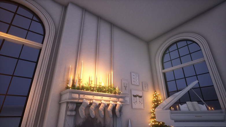 PixelAftDark: Reindeer Games - Hadiah Seks Anal