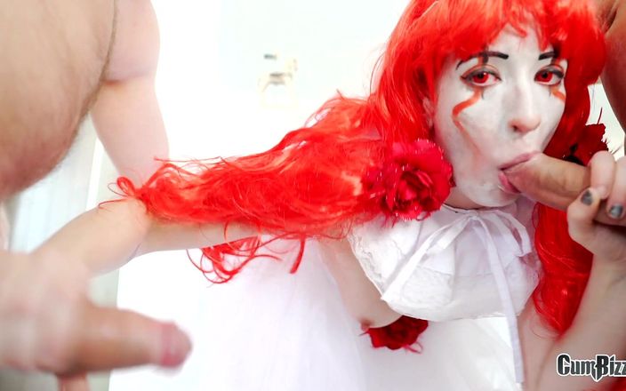 Cumbizz: Halloween -clown bara bra för en sak sväljer stora belastningar