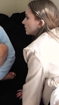 Get on Your Knees and Show Your Stepdaddy's Big Dick How Remorseful You Are, Both of You