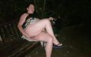 Young English BBW: Youngenglishbbw Rubbing my pussy outdoors