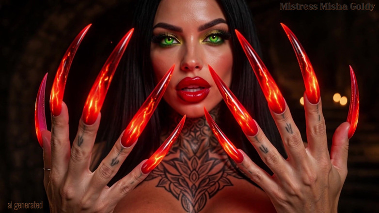 Goddess Misha Goldy: Claw Slave: Until You Can't Make Another Drop