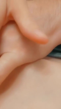 Petite Girl for Stretching by Stepdad's Finger