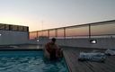 AccounterAdventures: Acabando mucho en la piscina al atardecer - accounter adventures