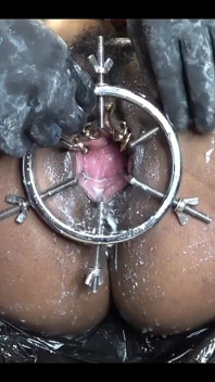 The Kinky Slut Queen Dark Dea Fucked, Fisted and Pissed Her Nasty Creamy Pussy (extreme) Part.4