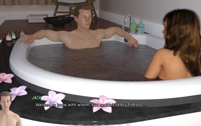 Dirty GamesXxX: Hotwife Ashley: the housewife is in a hot tub with...