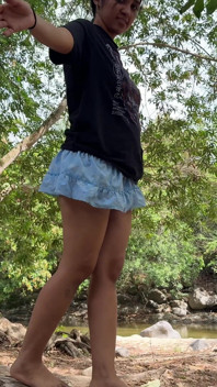 Being Outdoors Is Hotter, Especially When You Feel Like You're Being Watched.