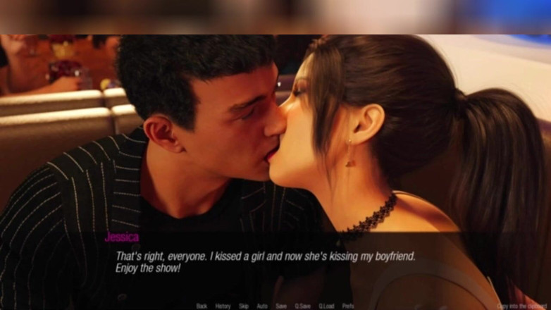 3DXXXTEEN2 Cartoon: Abilitățile orale de seducție ale Lui Jessica. Sex cu desene...