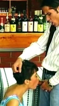 Prolapsing Rosebud Dripping Piss in Public Bar