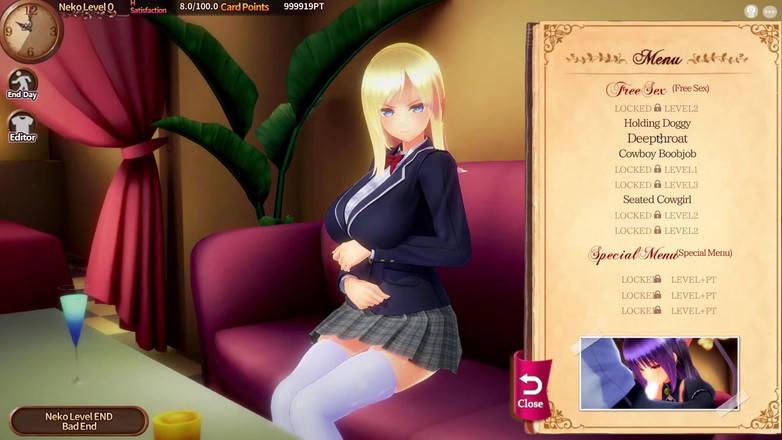 LewdArcade: Ordine insulto [parte 02] - Cocky Cat Girls piacere corruzione è nel menù del...