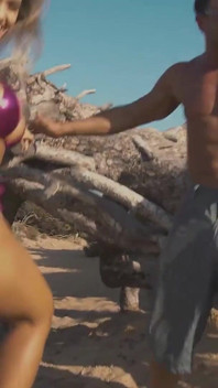 Brianna and Marco Banderas Fuck on the Beach in Full View of Many Onlookers, Letting Several of Them Join in
