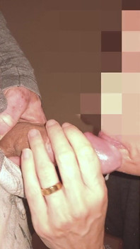 Hotwife Fucked at Building Party - Cum in Mouth