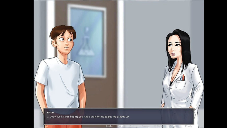 Lana Game plays: Summertime saga parte 9 - la madrastra caliente de mi mejor amigo