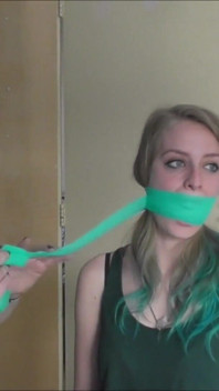 Luna Grey & Violet Haze - gag party HD