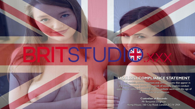 Brit Studio: Candice Banks被狠操并被大量精液覆盖