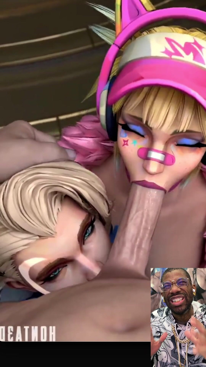 Good news media: Magik, Hayran hayranlarının arkadaşıyla sert bir yarağı gırtlağına kadar alıyor