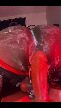 Big Black Bubble Butt Riding Sex Toy